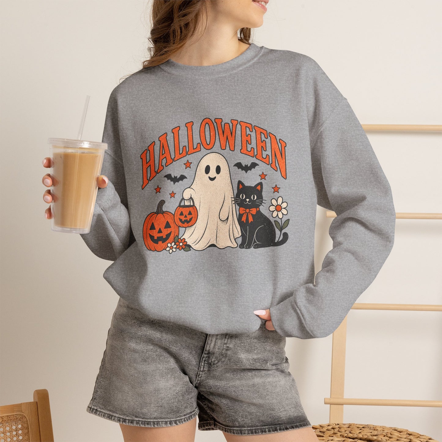 Retro Halloween Sweatshirt