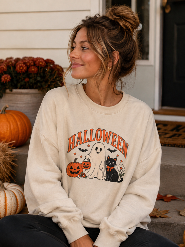 Retro Halloween Sweatshirt