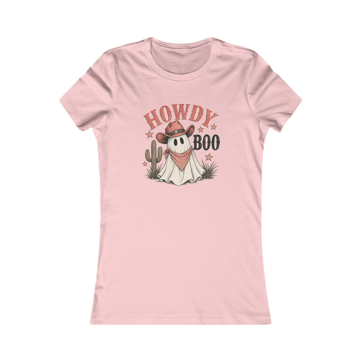 Howdy Boo Ghost Cowboy Tee