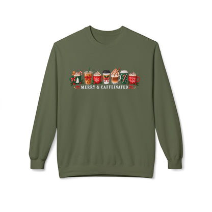 Merry and Caffeinated Sweatshirt