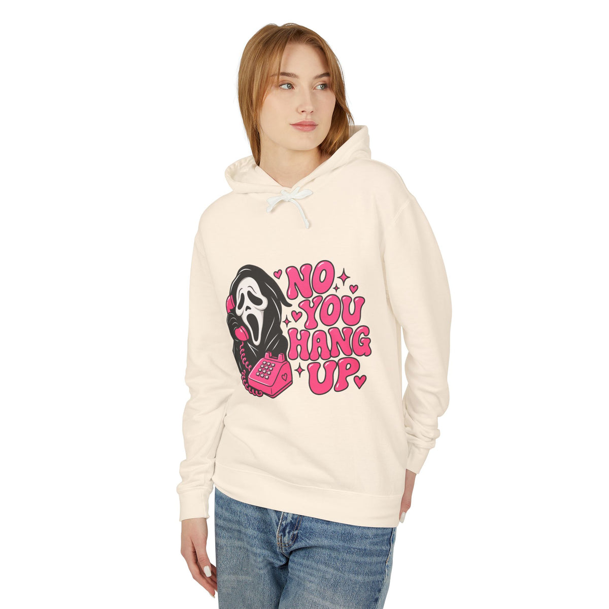 No, You Hang Up Hoodie – Retro Rotary Phone Hoodie