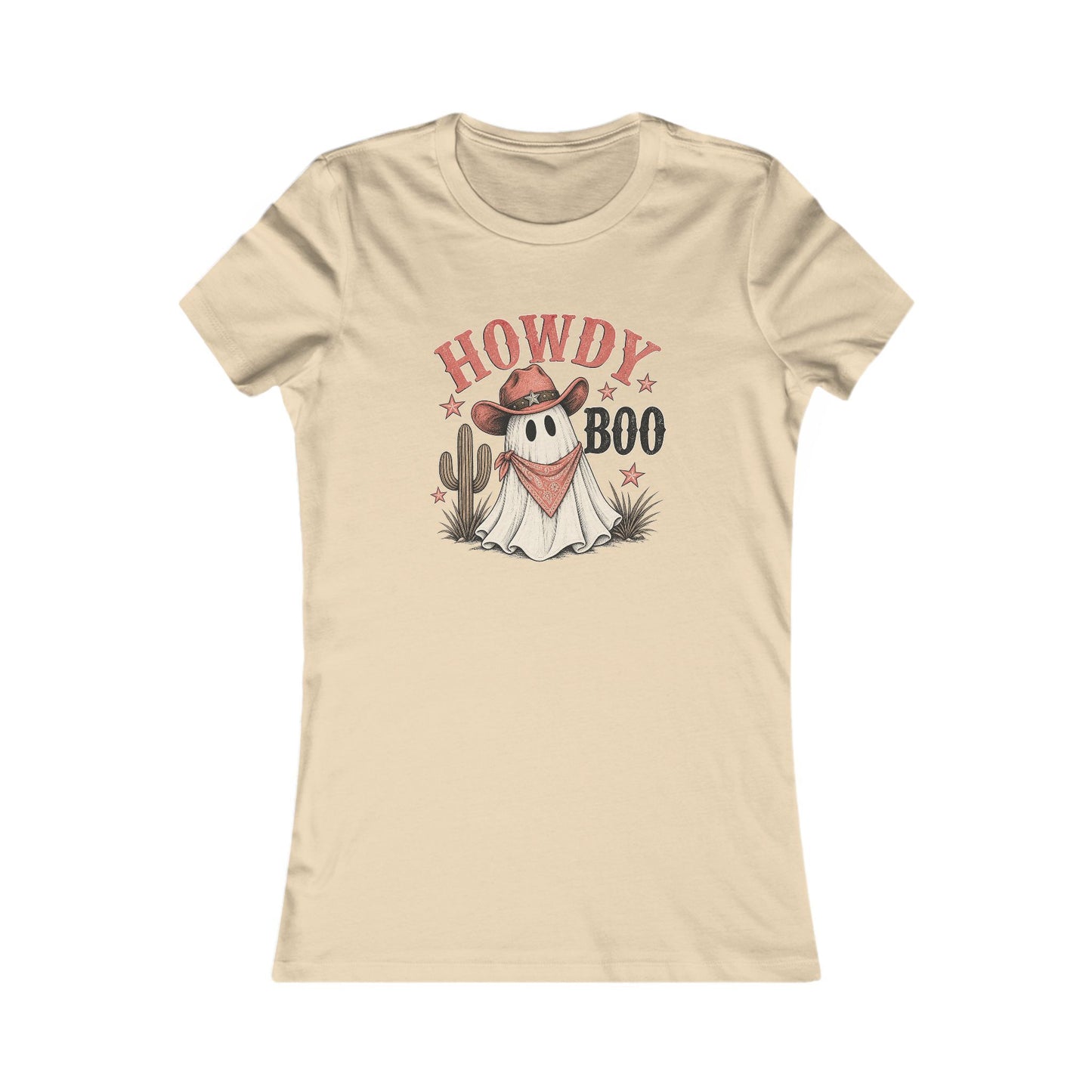 Howdy Boo Ghost Cowboy Tee