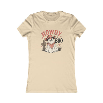 Howdy Boo Ghost Cowboy Tee