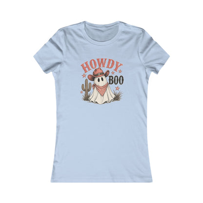 Howdy Boo Ghost Cowboy Tee