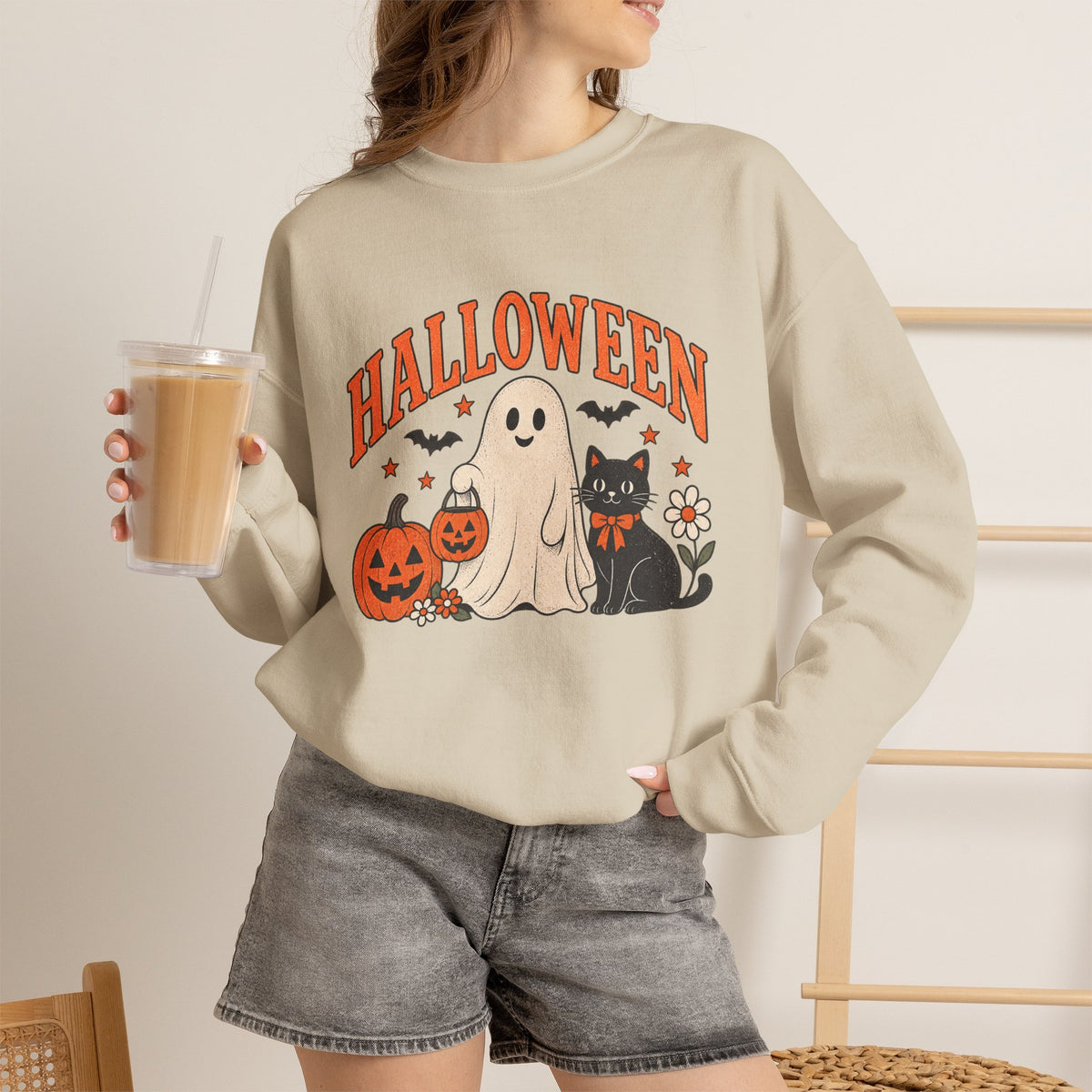 Retro Halloween Sweatshirt