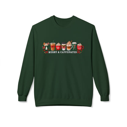 Merry and Caffeinated Sweatshirt