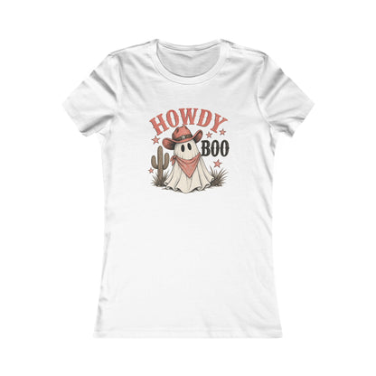 Howdy Boo Ghost Cowboy Tee
