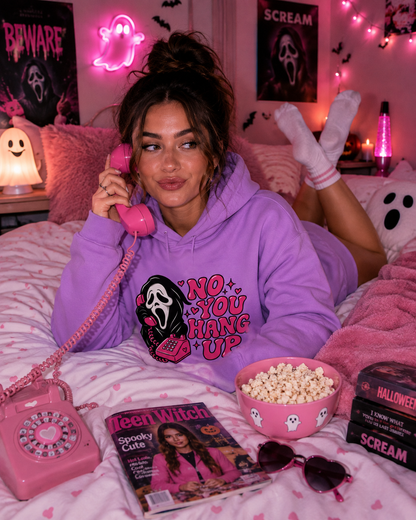 No, You Hang Up Hoodie – Retro Rotary Phone Hoodie