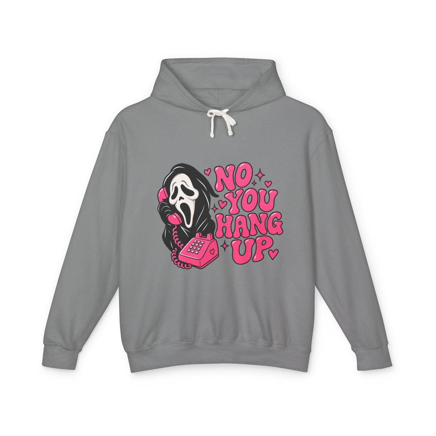No, You Hang Up Hoodie – Retro Rotary Phone Hoodie