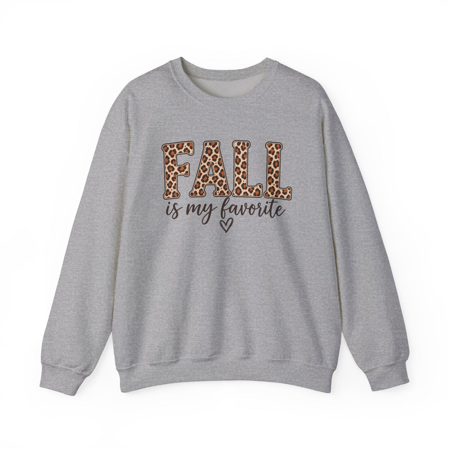 Fall Is My Favorite Leopard Print Sweatshirt