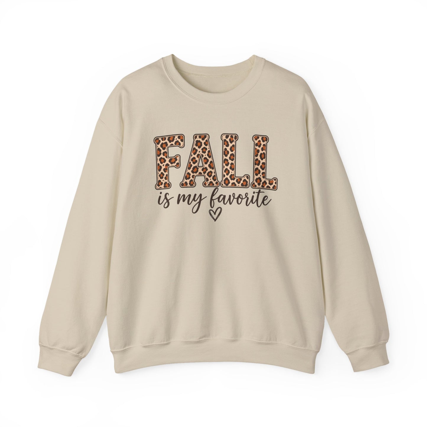 Fall Is My Favorite Leopard Print Sweatshirt