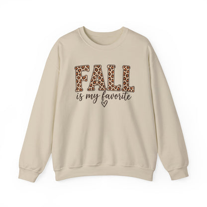 Fall Is My Favorite Leopard Print Sweatshirt