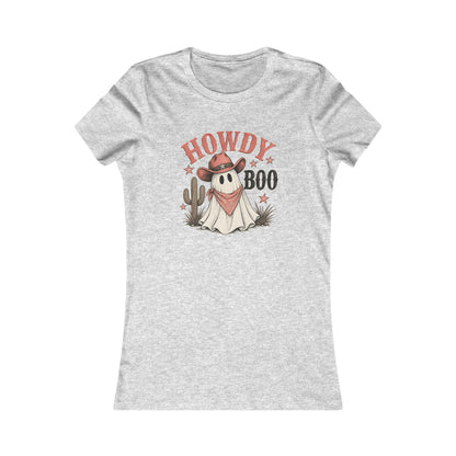 Howdy Boo Ghost Cowboy Tee