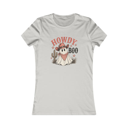 Howdy Boo Ghost Cowboy Tee