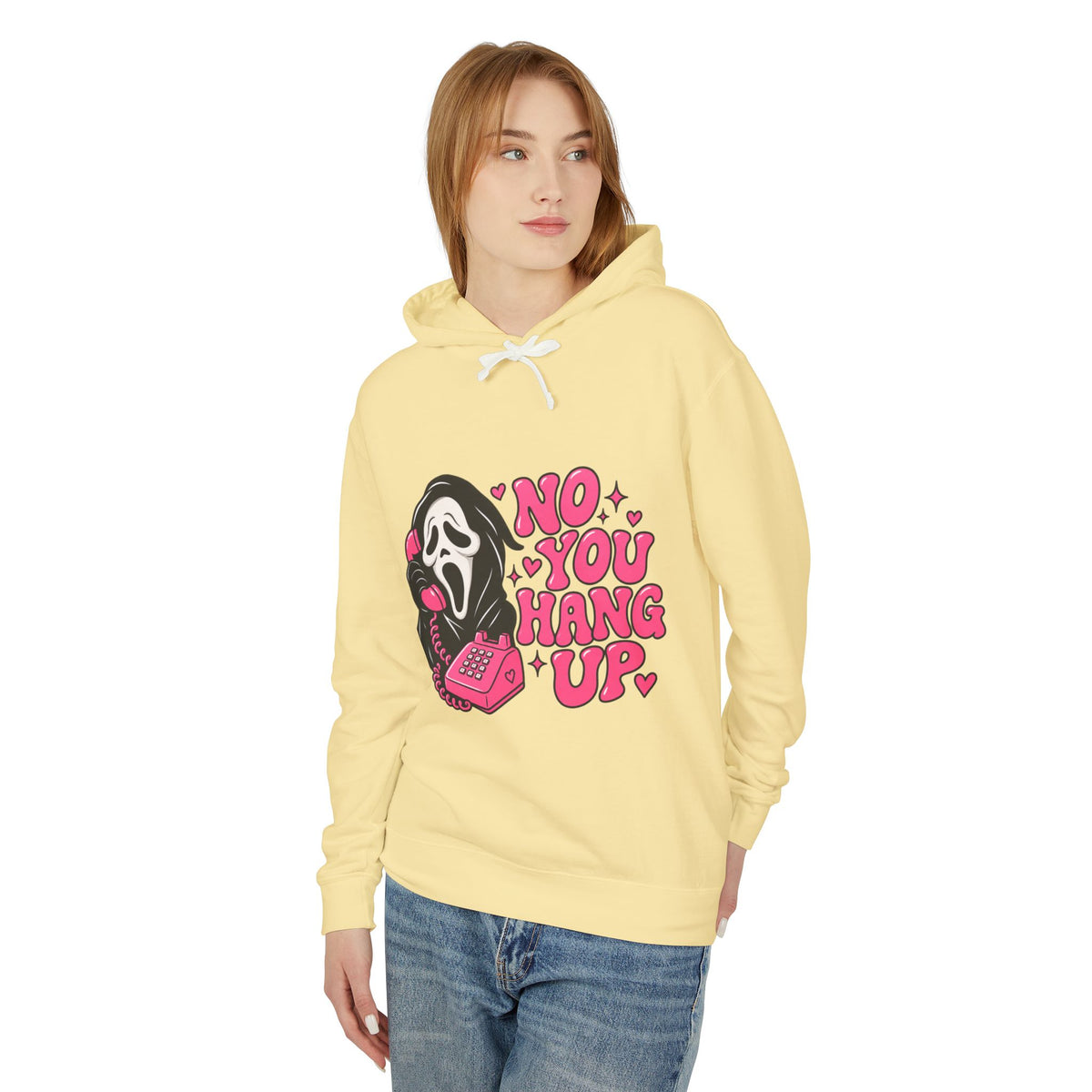 No, You Hang Up Hoodie – Retro Rotary Phone Hoodie