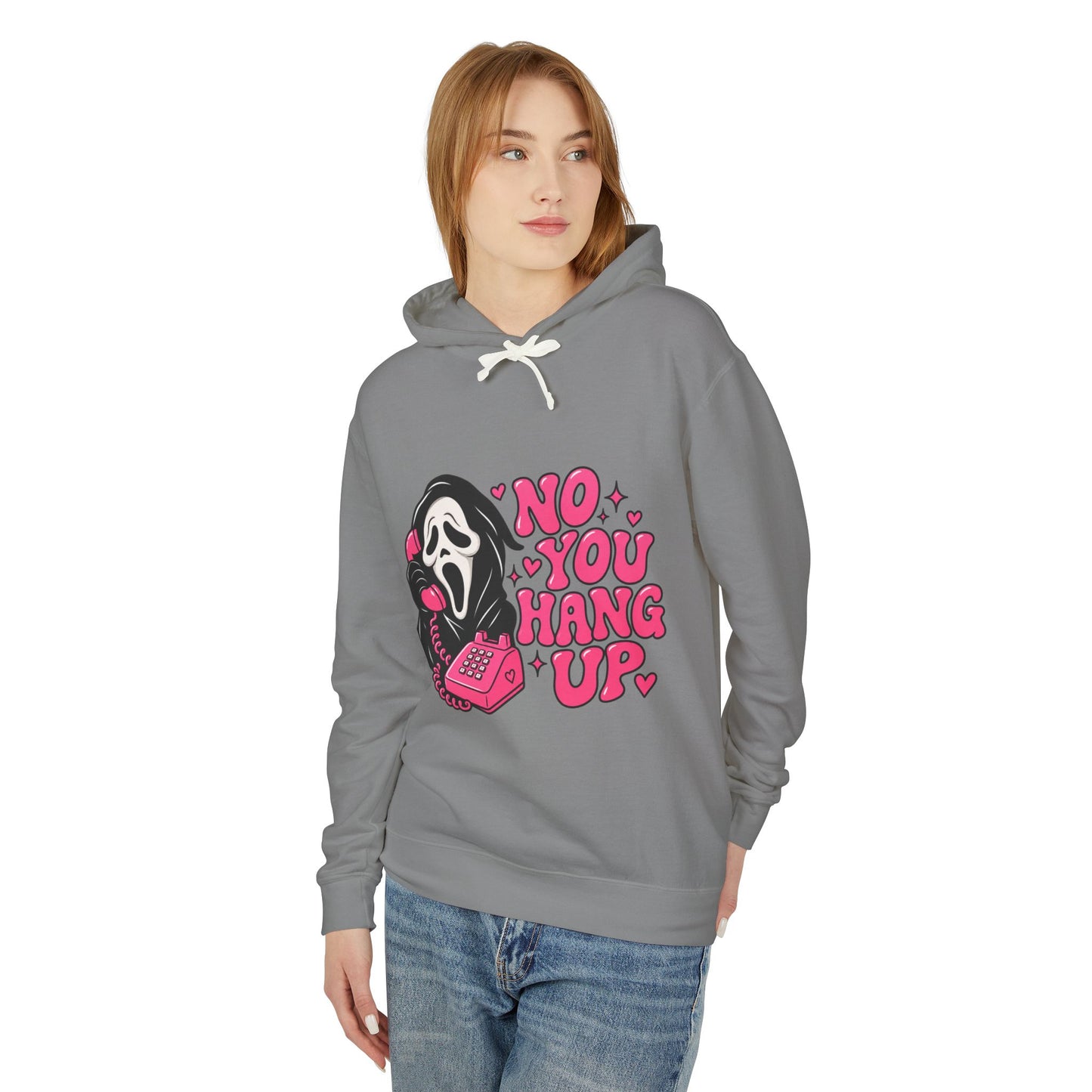 No, You Hang Up Hoodie – Retro Rotary Phone Hoodie