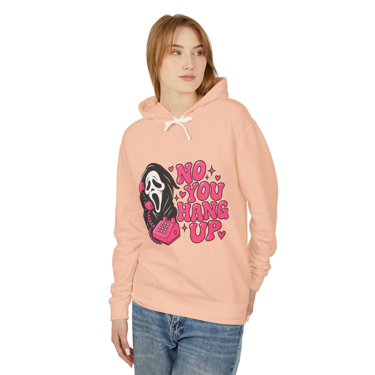 No, You Hang Up Hoodie – Retro Rotary Phone Hoodie